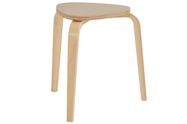 Triangular stool 45.1x45.2x41.15 cm