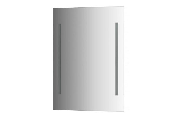 Wall mirror EVOFORM Ledline with 2 built-in LED lights, BY 2114 55x75 cm