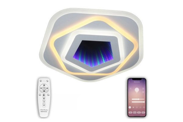 Ceiling lamp Natali Kovaltseva 81033 25 sq.m., LED, 50 cm