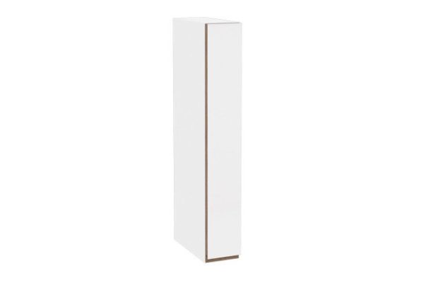 Nicole front for cabinet 14.6x95.6 cm, super matte white color, roddy oak