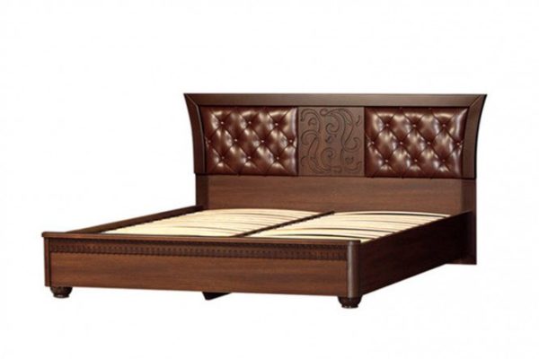 Bed Lucia color oxford oak 180x200 cm