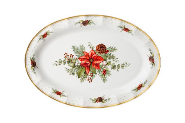 Lefard Celebration oval dish