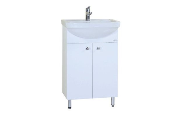 Floor stand ONIKA Crete 105203 47.8 cm, frame color white, facade white