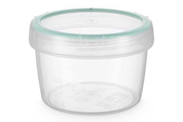 Jar with screw cap Hall Quick 9x6.2x9 cm, 250 ml