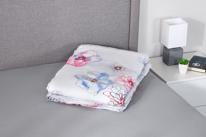 Blanket Euro KARIGUZ Color Silk assorted Summer 200x220 cm, Euro