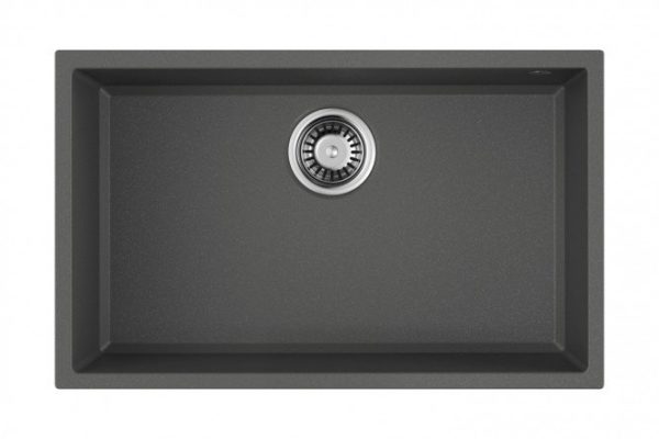 Inset sink OMOIKIRI Tedori 66-U-PL 4993979, platinum 66x42x20 cm