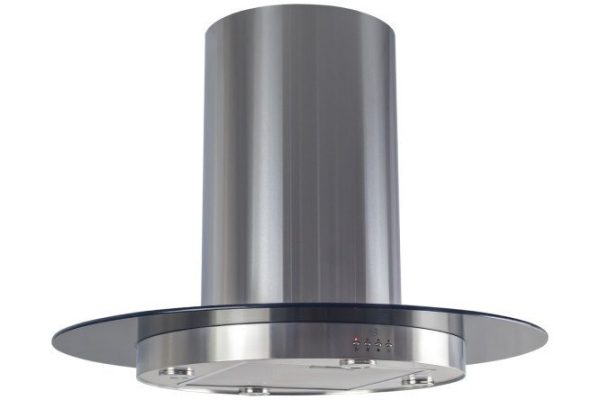 Hood MBS Zebrina 190 island glass metallic color, 90x66x90 cm