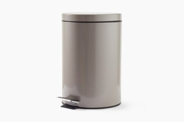 Waste bin with lid BERKRAFT Optima 25.2x38x25.2 cm, 12 l