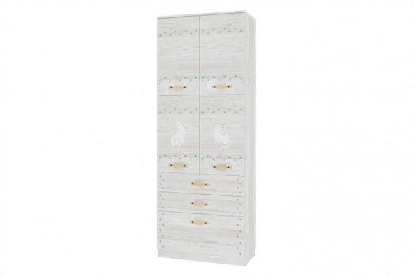 Wardrobe Marvin 84x224.9x42 cm