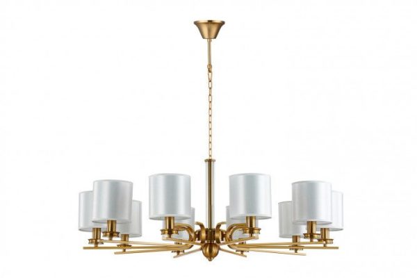 Hanging chandelier FAVOURITE Venustus 20 sq.m., 94x116x94 cm, E14