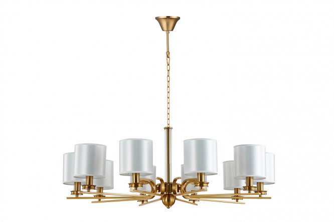 Hanging chandelier FAVOURITE Venustus 20 sq.m., 94x116x94 cm, E14