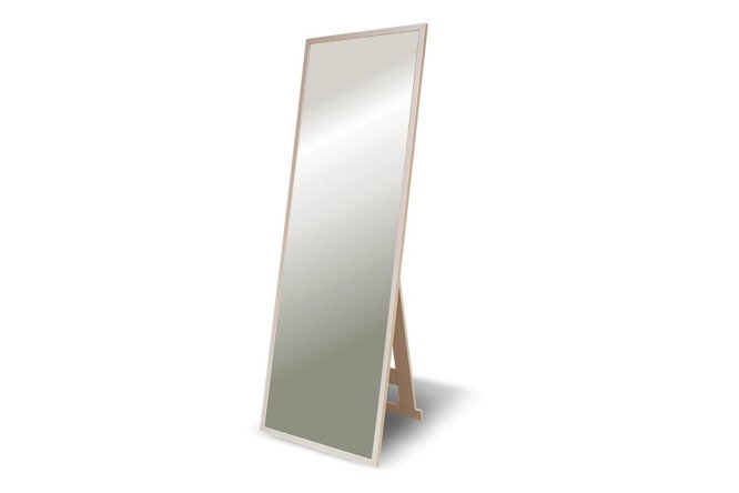 Floor mirror in frame Opera Silver 60x170 cm