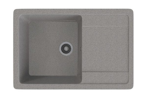 Inset sink with wing MIXLINE Standard ML-GMS15 551148 64x50.5x18.5 cm