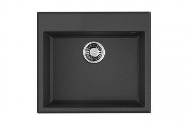 Inset sink OMOIKIRI Tedori 57-BL 4993980, black 57x51x20 cm
