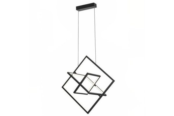 Hanging lamp CITILUX Cube 15 sq.m., LED, 75 cm