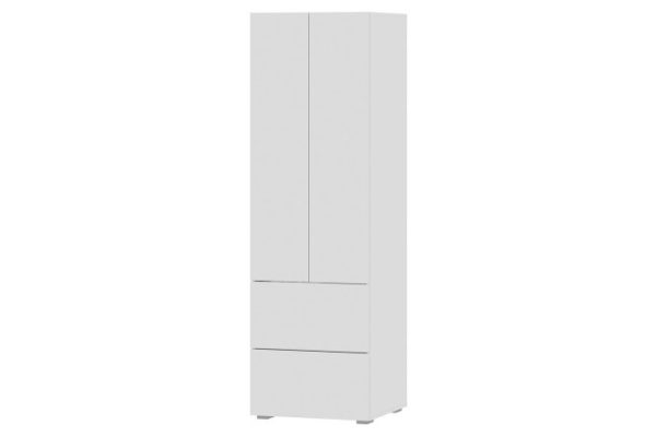 Children's wardrobe Oscar mini with 2 drawers 60x194x56.6 cm