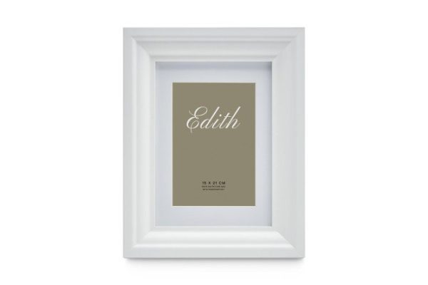 Photo frame with mat Edith 15x21 cm