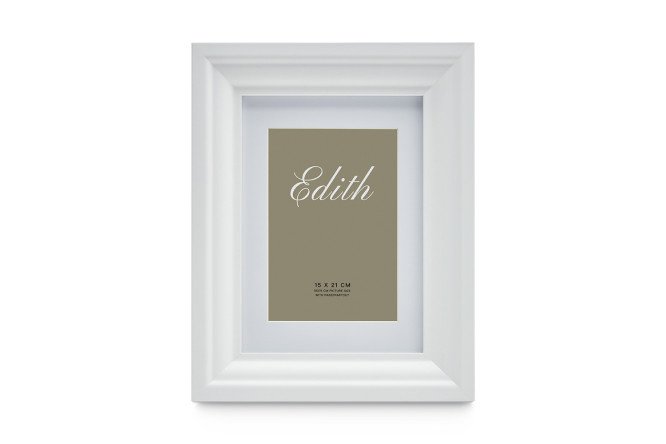 Photo frame with mat Edith 15x21 cm