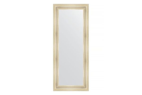 Wall mirror in a baguette frame EVOFORM BY 3124 etched silver 62x152 cm