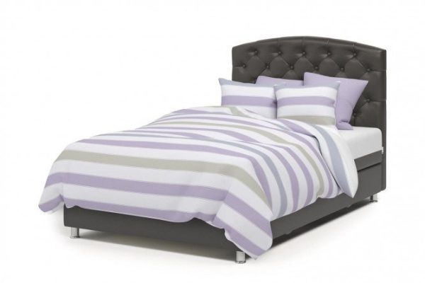 Ottoman with lifting mechanism Premium color chocolate, beige 100x198 cm