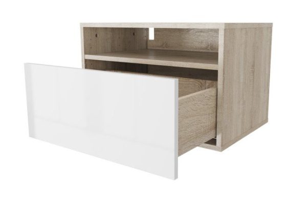 15612d9cb1tg3wzap67rcrtuwx5mg8l5.jpg Cabinet with shelf and drawer Oscar Amika 60x40 with push-to-open, Sonoma oak