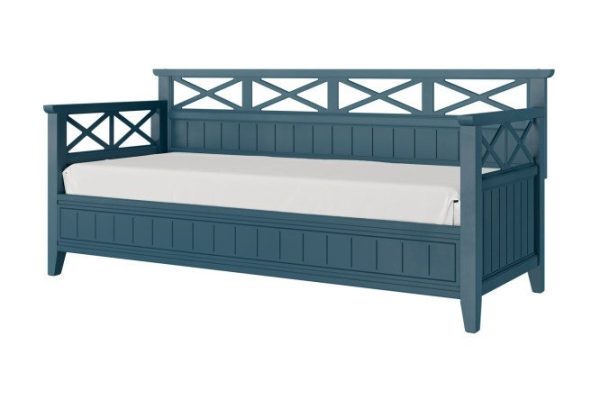 Bed Amelia color sapphire