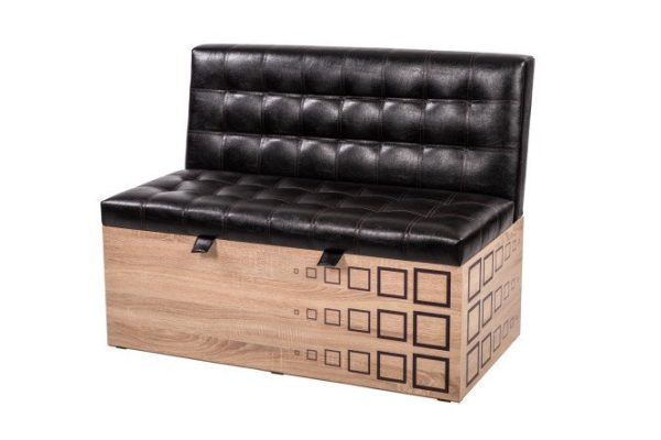 Straight bench Denver 102x80x56 cm