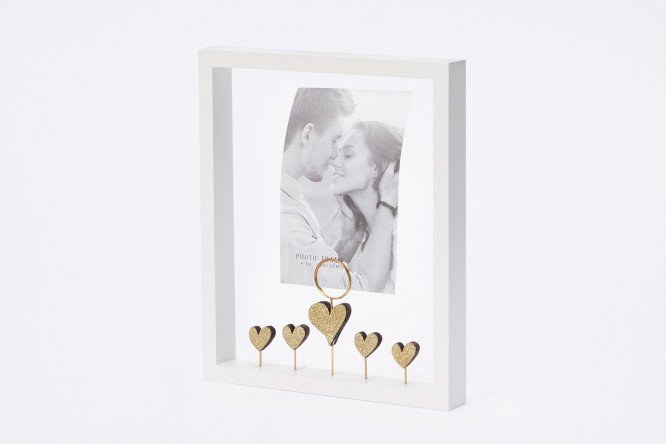 Photo frame Hearts 10x15 cm