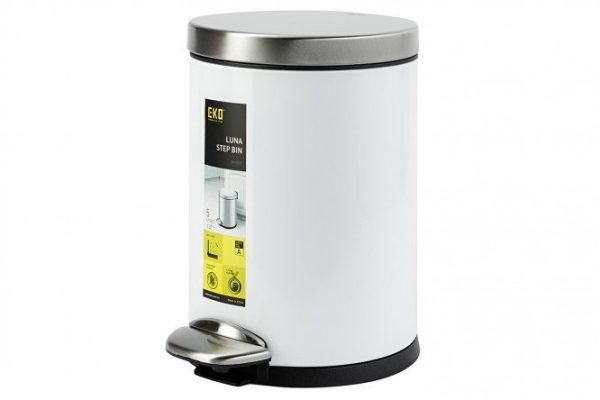 Waste bin with lid Luna 5 l