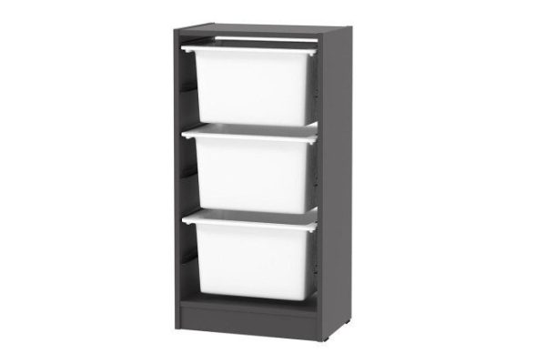 Alpha rack 46x90x30 cm, with containers