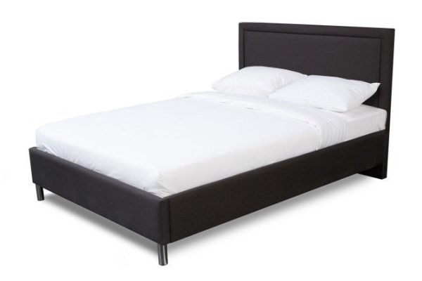 Bed with lifting mechanism Abel color dark gray 180x200 cm