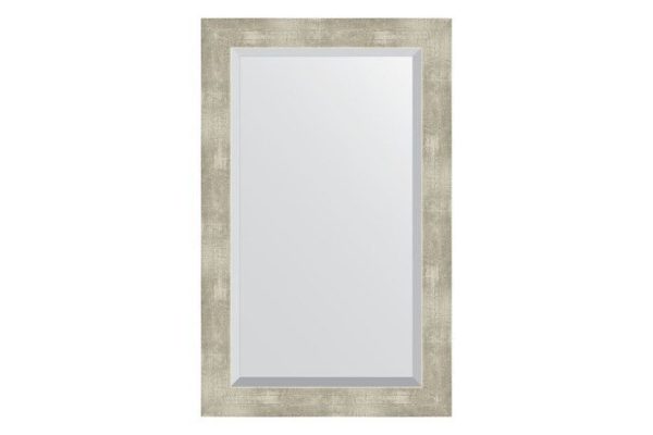 Wall mirror with bevel in a baguette frame EVOFORM aluminum 51x71 cm