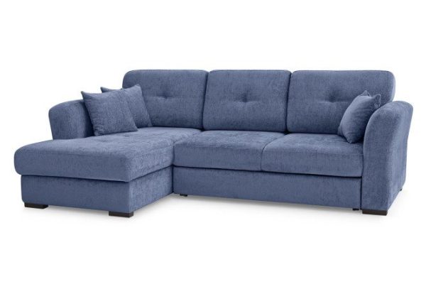 Corner sofa bed DREAMART Manhattan with right corner
