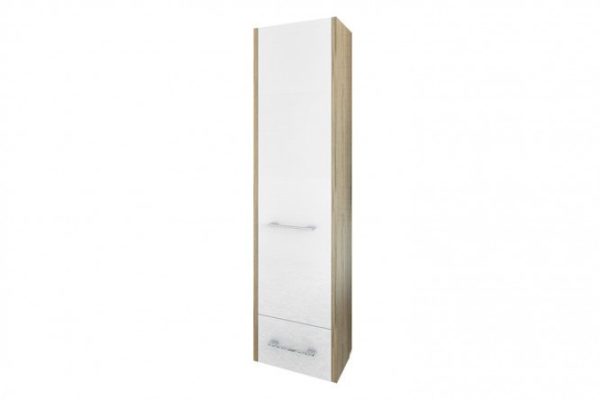 Cabinet-case Sanflor Largo 2 Wall-hung, 40x161.8x32 cm, Left