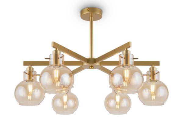 Chandelier FREYA Modern Circle 30 sq.m., 65x39x65 cm, E14