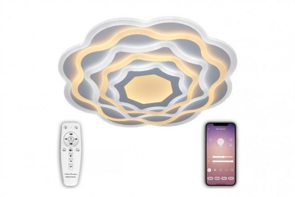 Ceiling lamp Natali Kovaltseva 81039 25 sq.m., LED, 50 cm