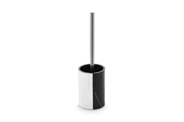 Toilet brush in Fusion stand 9.5x34x9.5 cm, Polyresin