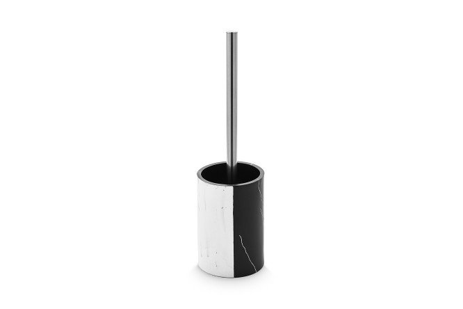 Toilet brush in Fusion stand 9.5x34x9.5 cm, Polyresin