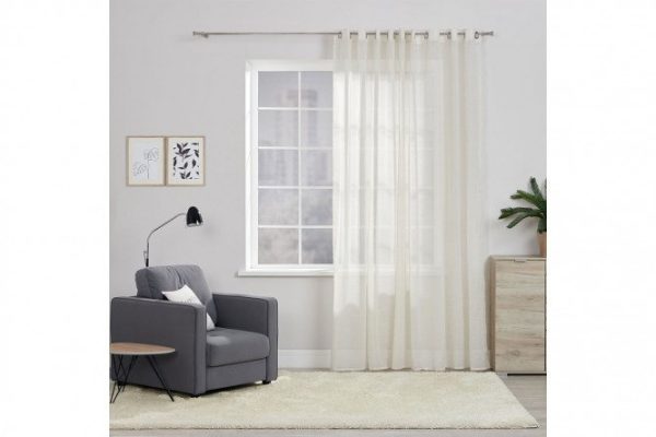 Tulle with eyelets MICASA Blaire 300x280 cm 300x280 cm, 1 piece, beige