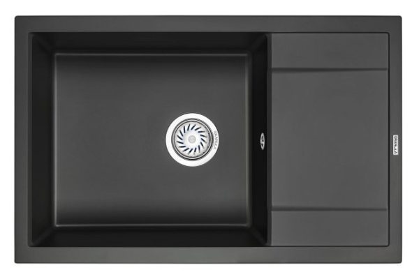 Inset sink with drainer GRANULA 7805 78x50x20 cm