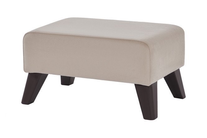 Banquette Orlando color beige, walnut