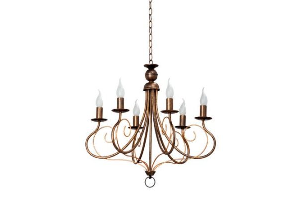 Chandelier VITALUCE V1477/6 18 sq.m., E14