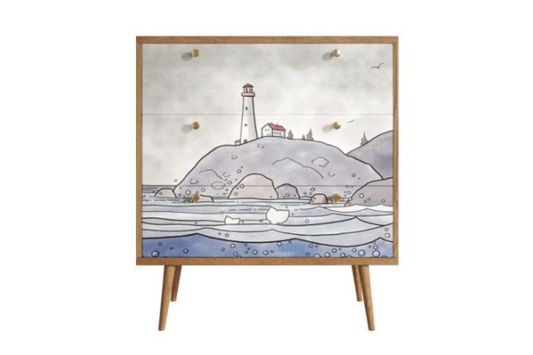 Chest of drawers Berber 3 drawers