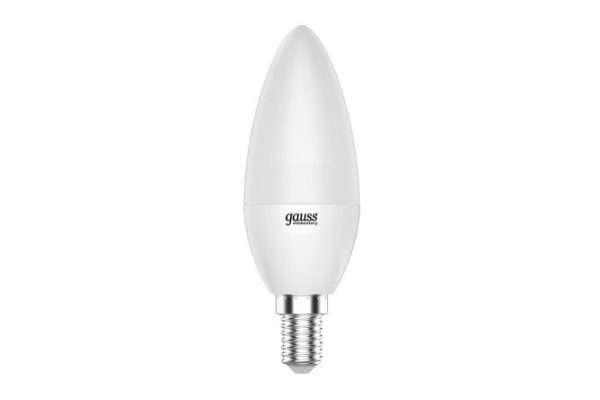 LED lamp Gauss Elementary Candle 420lm 3000K 6W, E14, Warm light