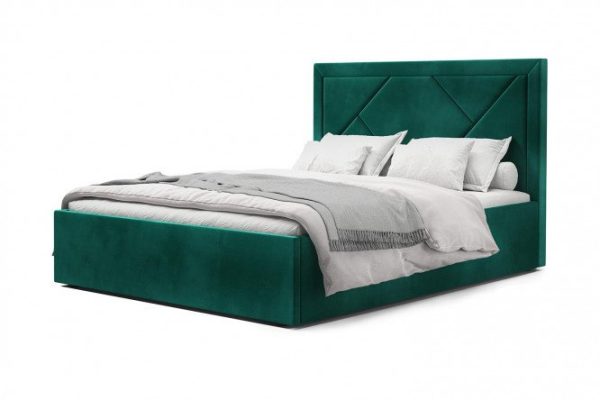 Bed frame Siesta color green 180x200 cm