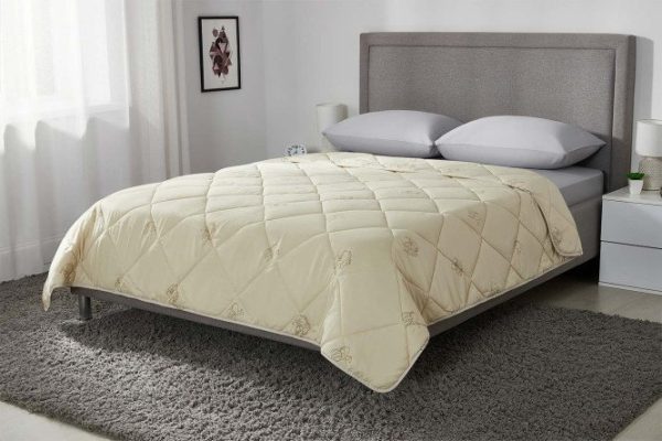 Blanket Camel wool Camel wool 172x205 cm, 2 bedrooms