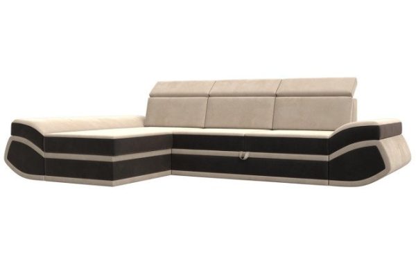 Corner sofa bed League 032 with left corner
