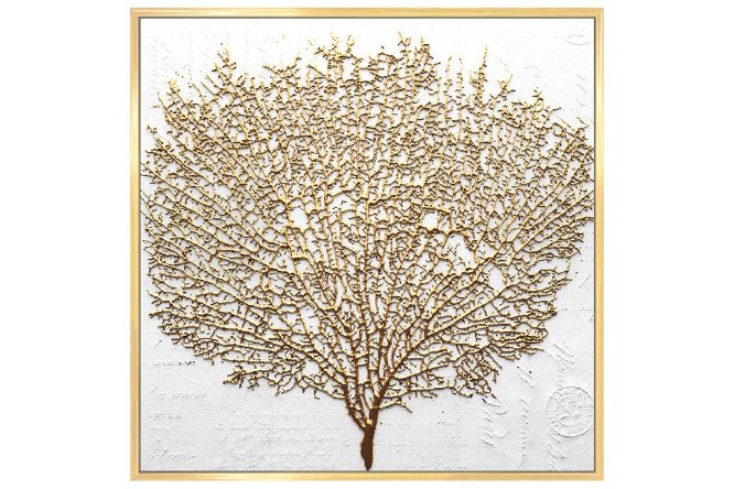 Reproduction in frame Eternal tree 53x53 cm