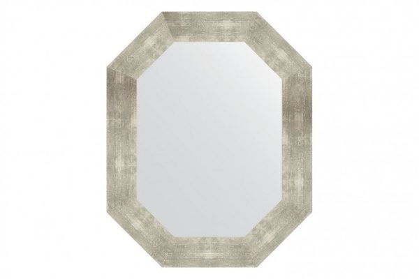 Wall mirror in a baguette frame EVOFORM Polygon BY 7198, aluminum 61x76 cm