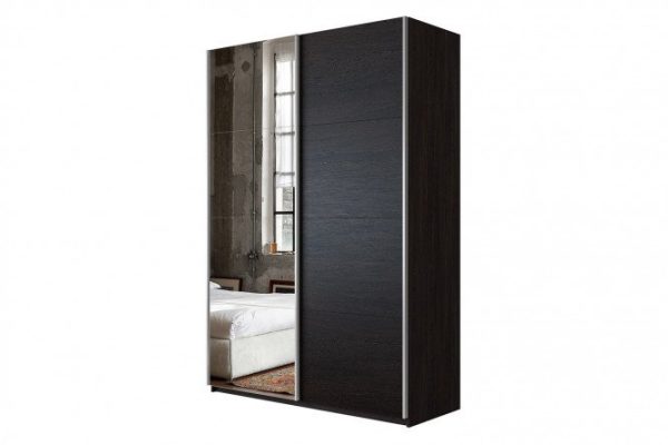 1e519dae01ee7e5ae6d5aea83232aac2.jpg 2-door wardrobe Cors 120x230 cm, wenge, with one mirror